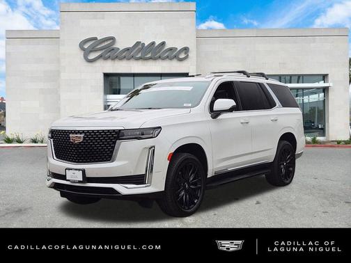 Crystal White Tricoat 2023 Cadillac Escalade Premium Luxury