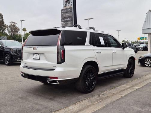 Crystal White Tricoat 2023 Cadillac Escalade Premium Luxury