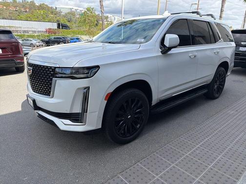 Crystal White Tricoat 2023 Cadillac Escalade Premium Luxury