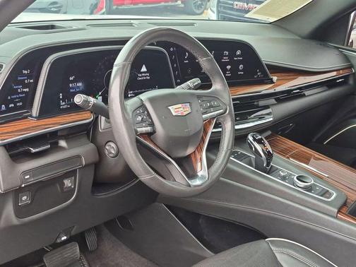 Crystal White Tricoat 2023 Cadillac Escalade Premium Luxury