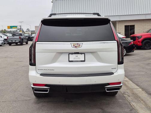 Crystal White Tricoat 2023 Cadillac Escalade Premium Luxury