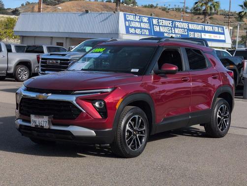 Crimson Metallic 2024 Chevrolet Trailblazer LT