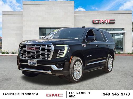 Onyx Black 2025 GMC Yukon Denali
