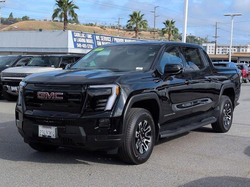 Onyx Black 2026 GMC Sierra EV Elevation