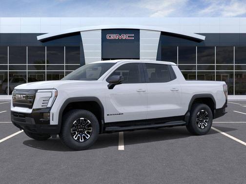 Summit White 2026 GMC Sierra EV Elevation