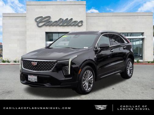 Stellar Black Metallic 2024 Cadillac XT4 Premium Luxury