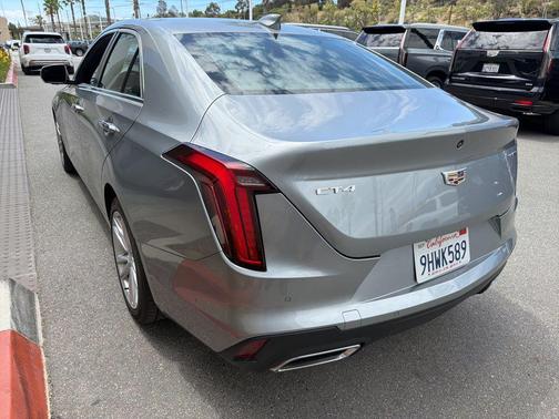 Argent Silver Metallic 2024 Cadillac CT4 Luxury