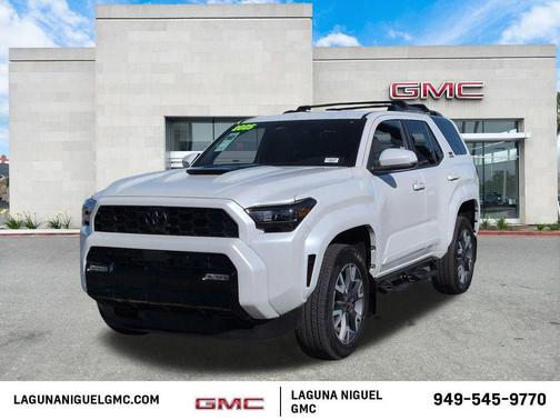White 2025 Toyota 4Runner TRD Sport