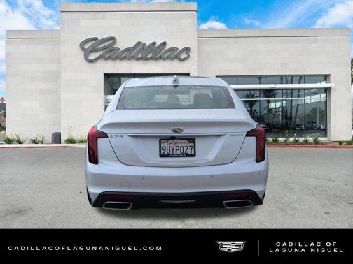 Crystal White Tricoat 2025 Cadillac CT5 Premium Luxury