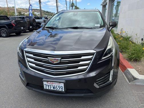 Dark Granite Metallic 2017 Cadillac XT5 Premium Luxury