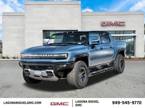 Neptune Blue Matte 2024 GMC HUMMER EV Pickup 3X