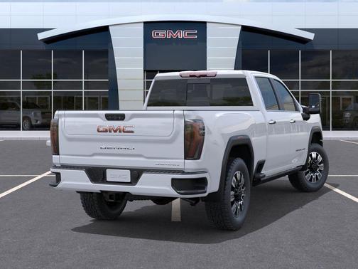Glacier White Tricoat 2026 GMC Sierra 2500 Denali