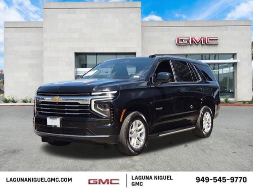 Black 2025 Chevrolet Tahoe LT