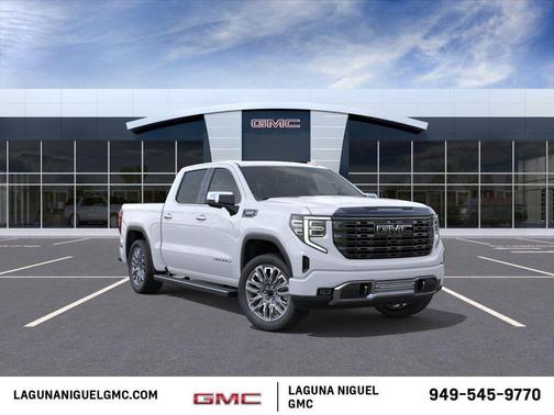 Glacier White Tricoat 2026 GMC Sierra 1500 Denali Ultimate