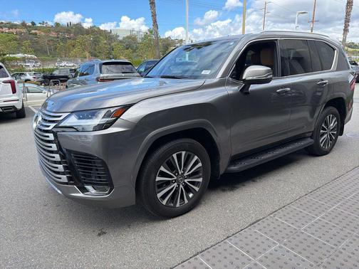 Gray 2024 Lexus LX 600 Premium