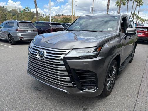 Gray 2024 Lexus LX 600 Premium