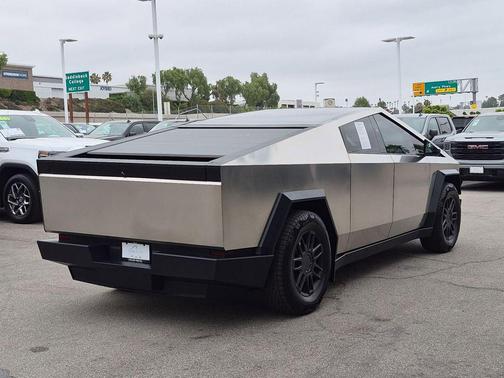 Gray 2025 Tesla Cybertruck Base