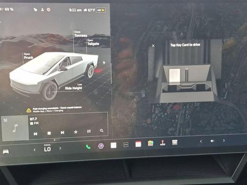 Gray 2025 Tesla Cybertruck Base