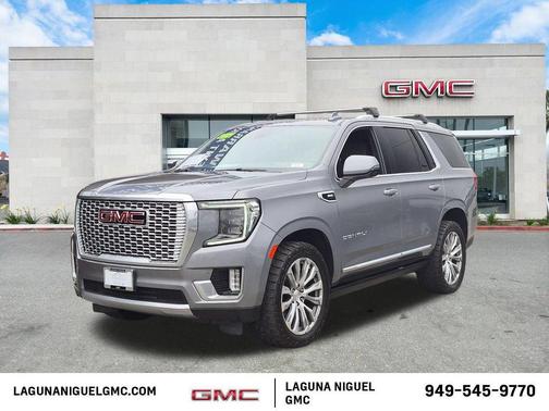 Satin Steel Metallic 2021 GMC Yukon Denali