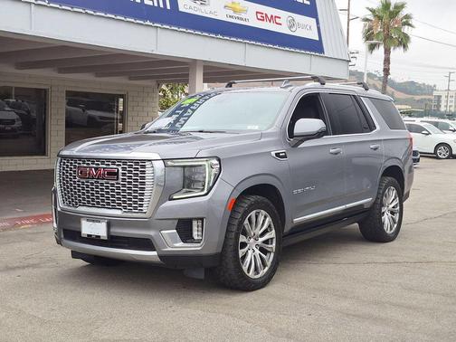 Satin Steel Metallic 2021 GMC Yukon Denali