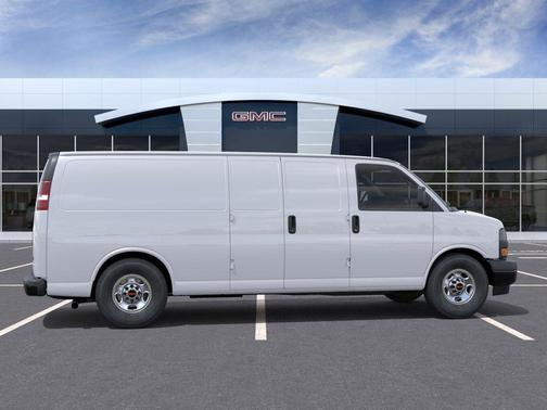 Summit White 2026 GMC Savana 2500 Work Van