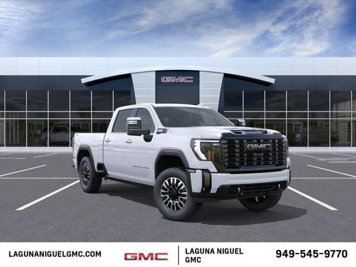 Glacier White Tricoat 2026 GMC Sierra 2500 Denali Ultimate