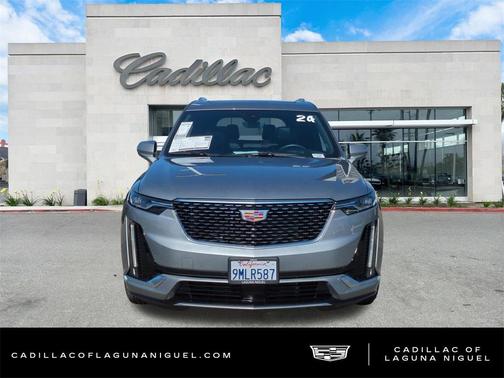 Argent Silver Metallic 2024 Cadillac XT6 Premium Luxury FWD