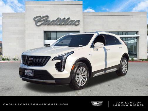 Crystal White Tricoat 2023 Cadillac XT4 Premium Luxury