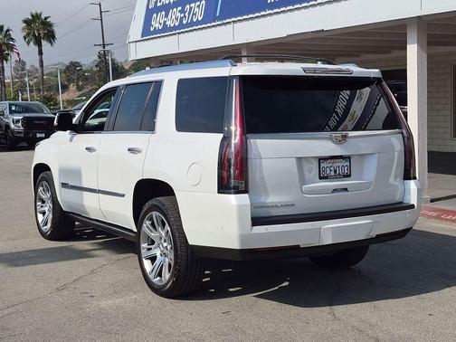 Crystal White Tricoat 2018 Cadillac Escalade Premium Luxury