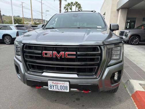 Satin Steel Metallic 2022 GMC Yukon AT4