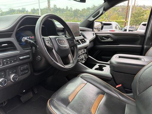 Satin Steel Metallic 2022 GMC Yukon AT4