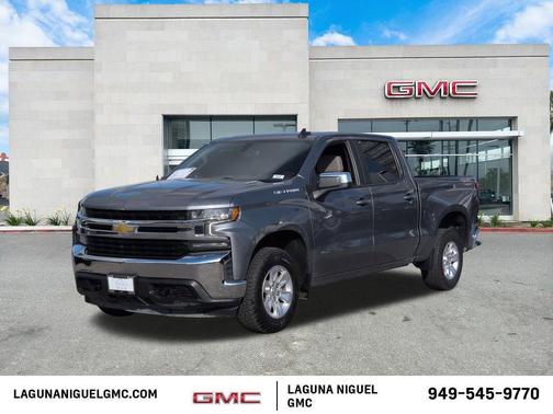 Satin Steel Metallic 2021 Chevrolet Silverado 1500 LT