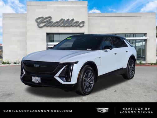 Vibrant White Tricoat 2026 Cadillac LYRIQ Premium Sport