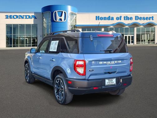 Azure Gray Metallic 2024 Ford Bronco Sport Outer Banks