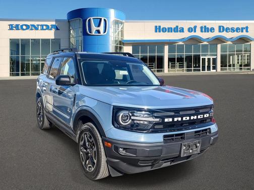 Azure Gray Metallic 2024 Ford Bronco Sport Outer Banks