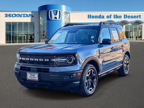 Azure Gray Metallic 2024 Ford Bronco Sport Outer Banks
