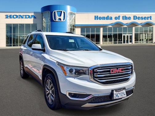 Summit White 2017 GMC Acadia SLE-2