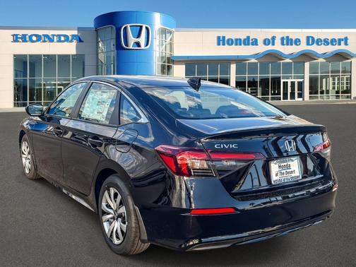 Crystal Black Pearl 2026 Honda Civic LX
