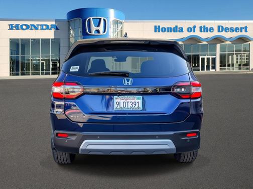 Obsidian Blue Pearl 2024 Honda Pilot EX-L 7-Passenger