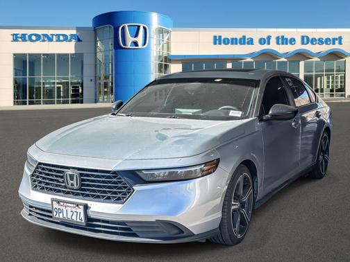 Solar Silver Metallic 2024 Honda Accord Hybrid