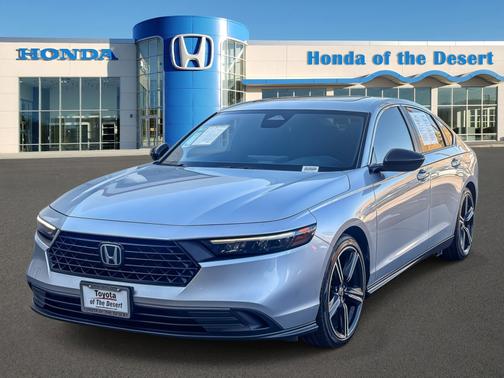 Solar Silver Metallic 2024 Honda Accord Hybrid
