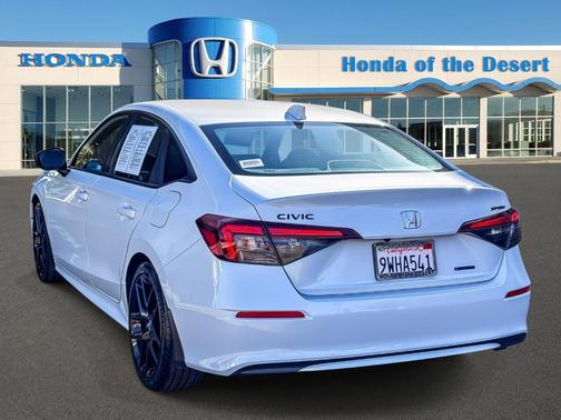 Platinum White Pearl 2026 Honda Civic Hybrid