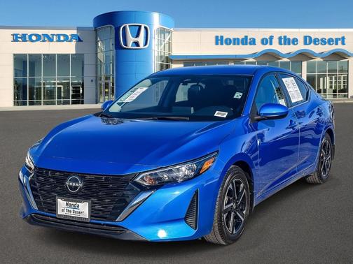 Electric Blue Metallic 2024 Nissan Sentra SV