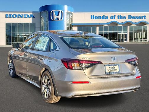 Solar Silver Metallic 2026 Honda Civic LX