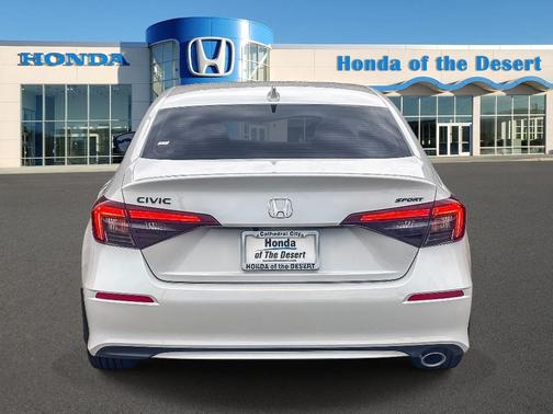 Platinum White Pearl 2026 Honda Civic Sport