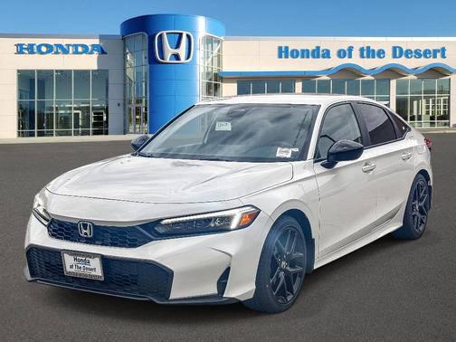 Platinum White Pearl 2026 Honda Civic Sport