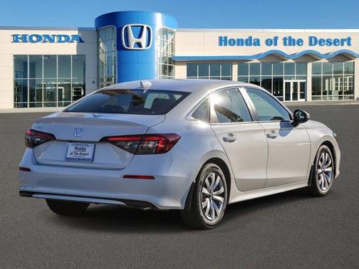 Platinum White Pearl 2026 Honda Civic LX