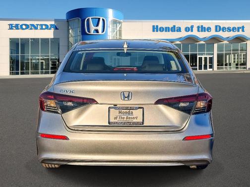 Solar Silver Metallic 2026 Honda Civic LX