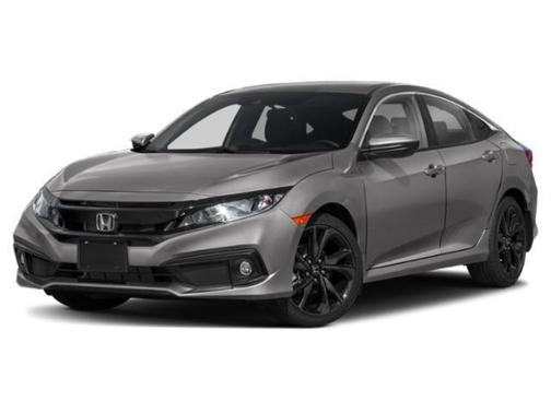 Lunar Silver Metallic 2019 Honda Civic Sport