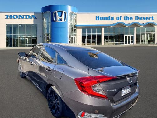 Lunar Silver Metallic 2019 Honda Civic Sport